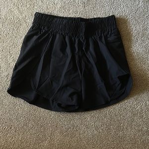 High waisted running shorts